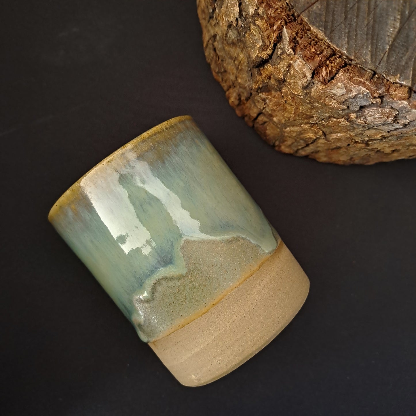 Bicchiere in gres linea "SALVIA"