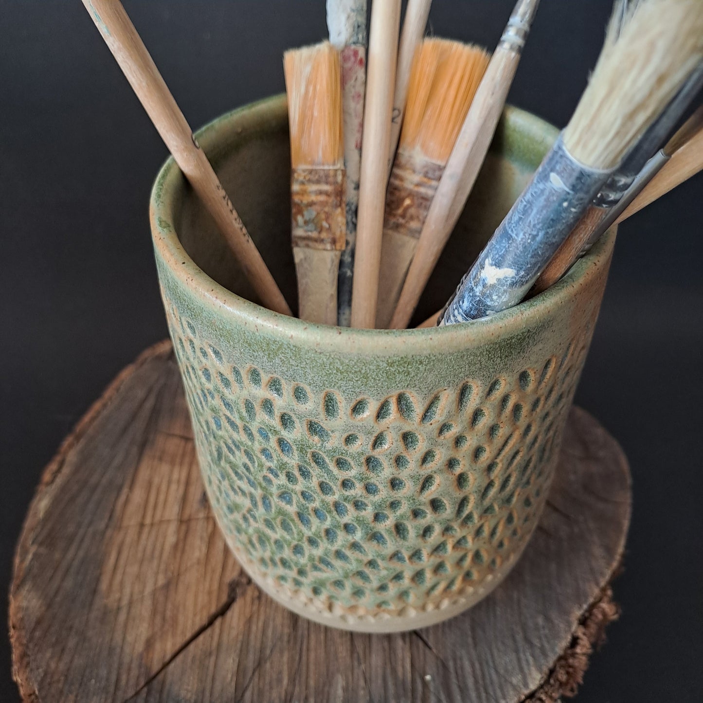 Vaso in gres linea "SALVIA"