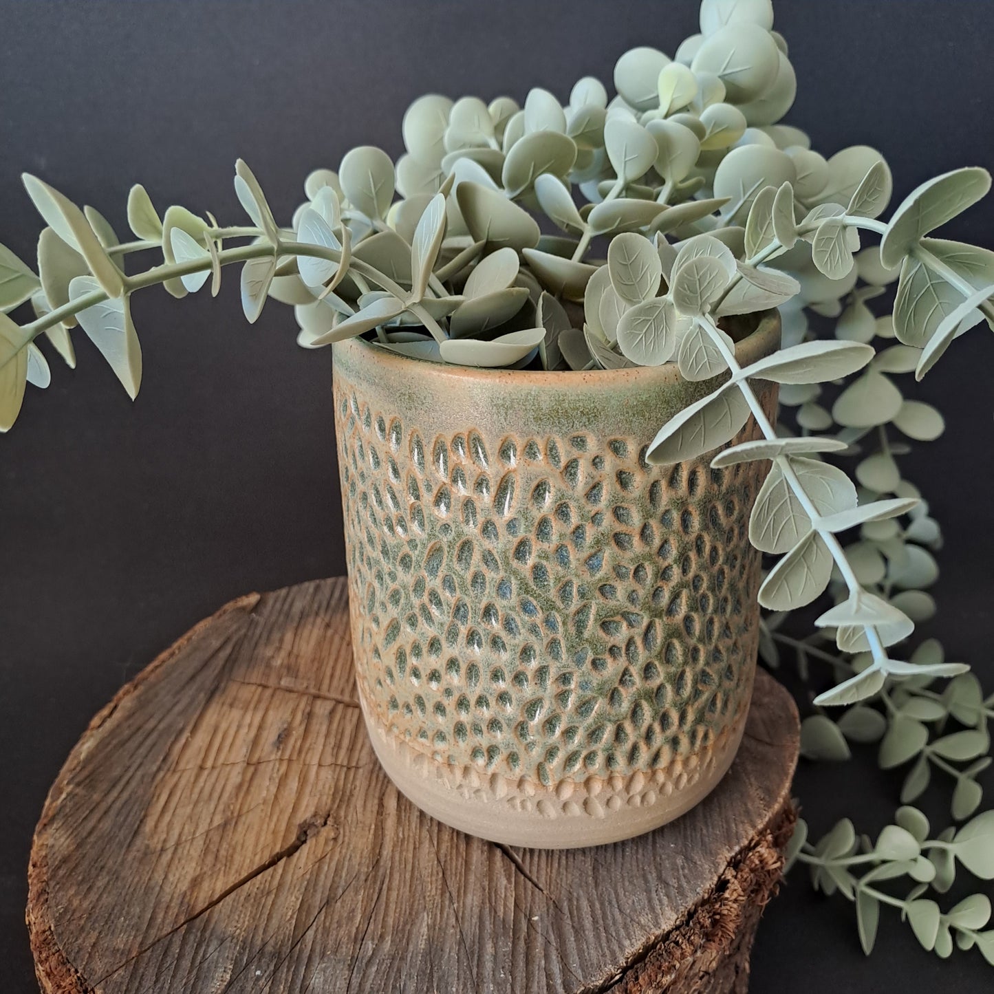 Vaso in gres linea "SALVIA"
