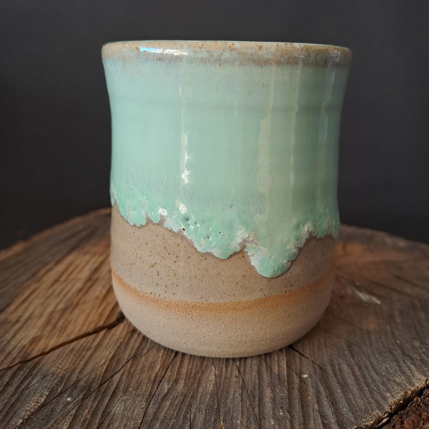 Bicchiere in gres linea "SALVIA"