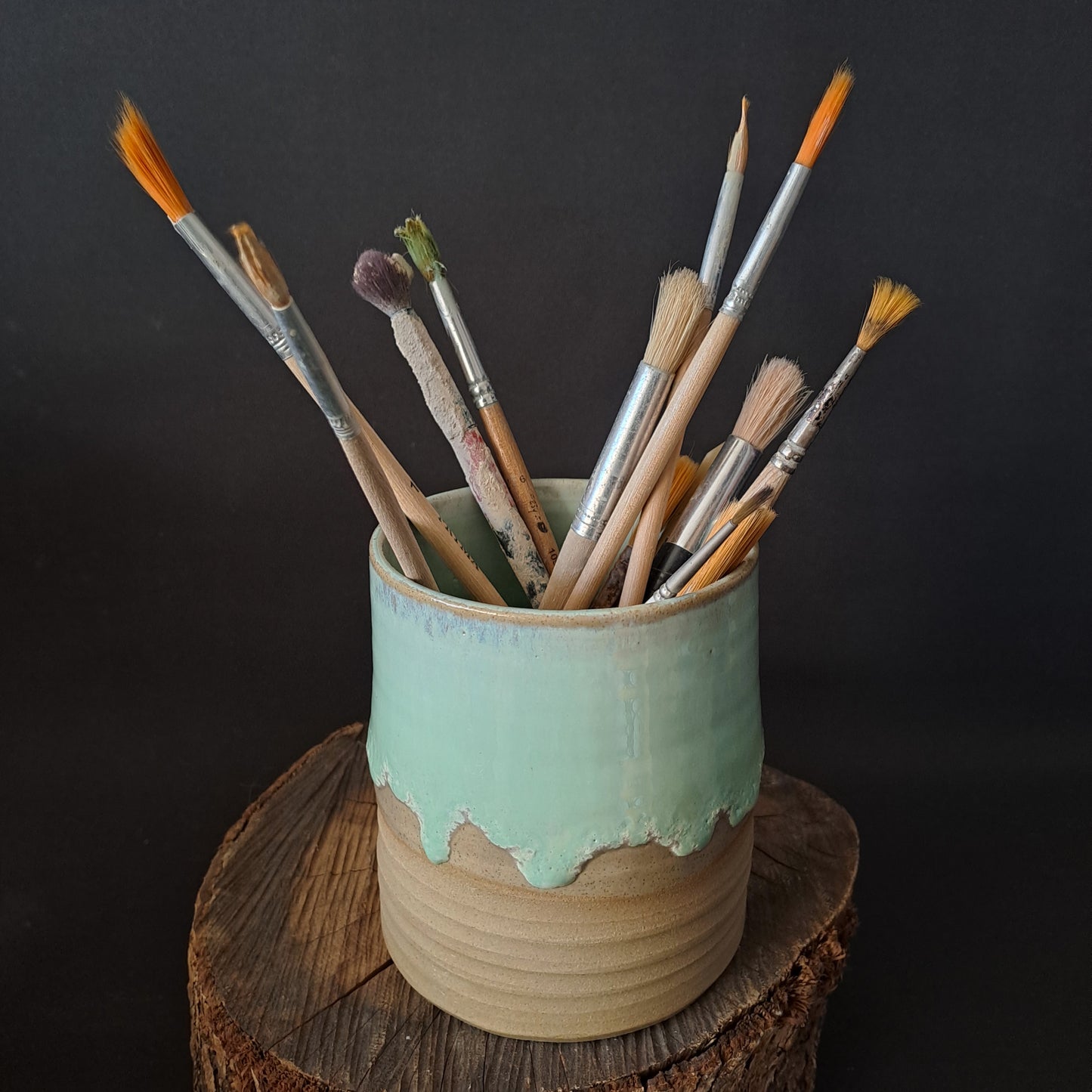 Vaso in gres linea "SALVIA"