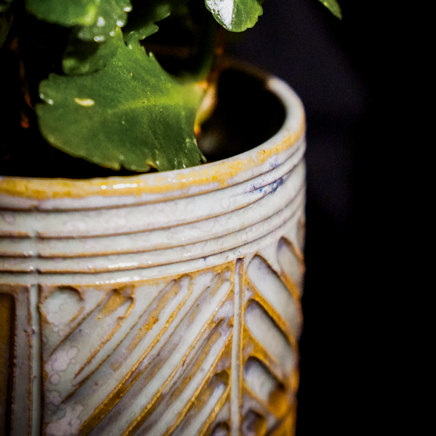 Vaso in gres linea "DORICO"