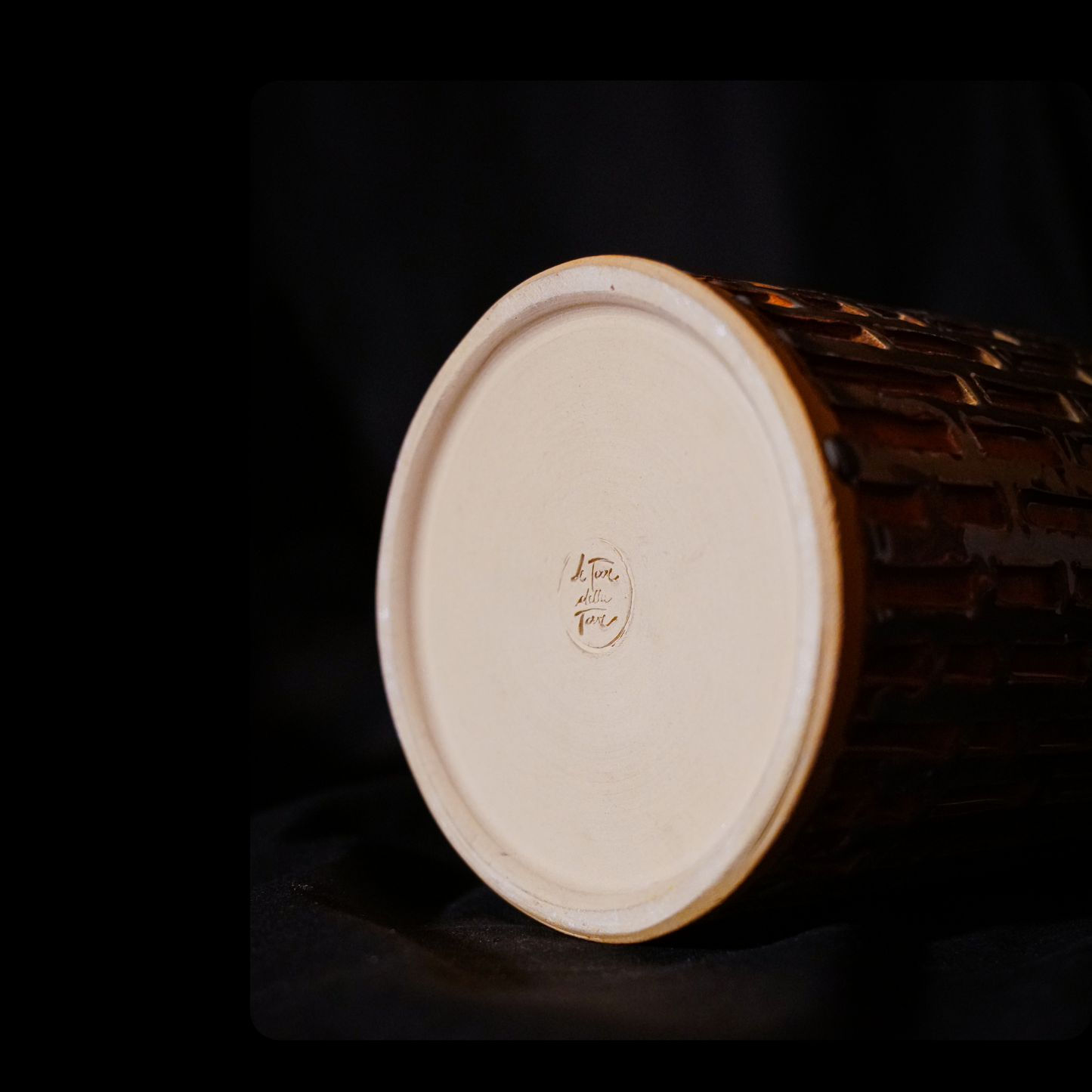 Vaso in gres linea "DORICO"