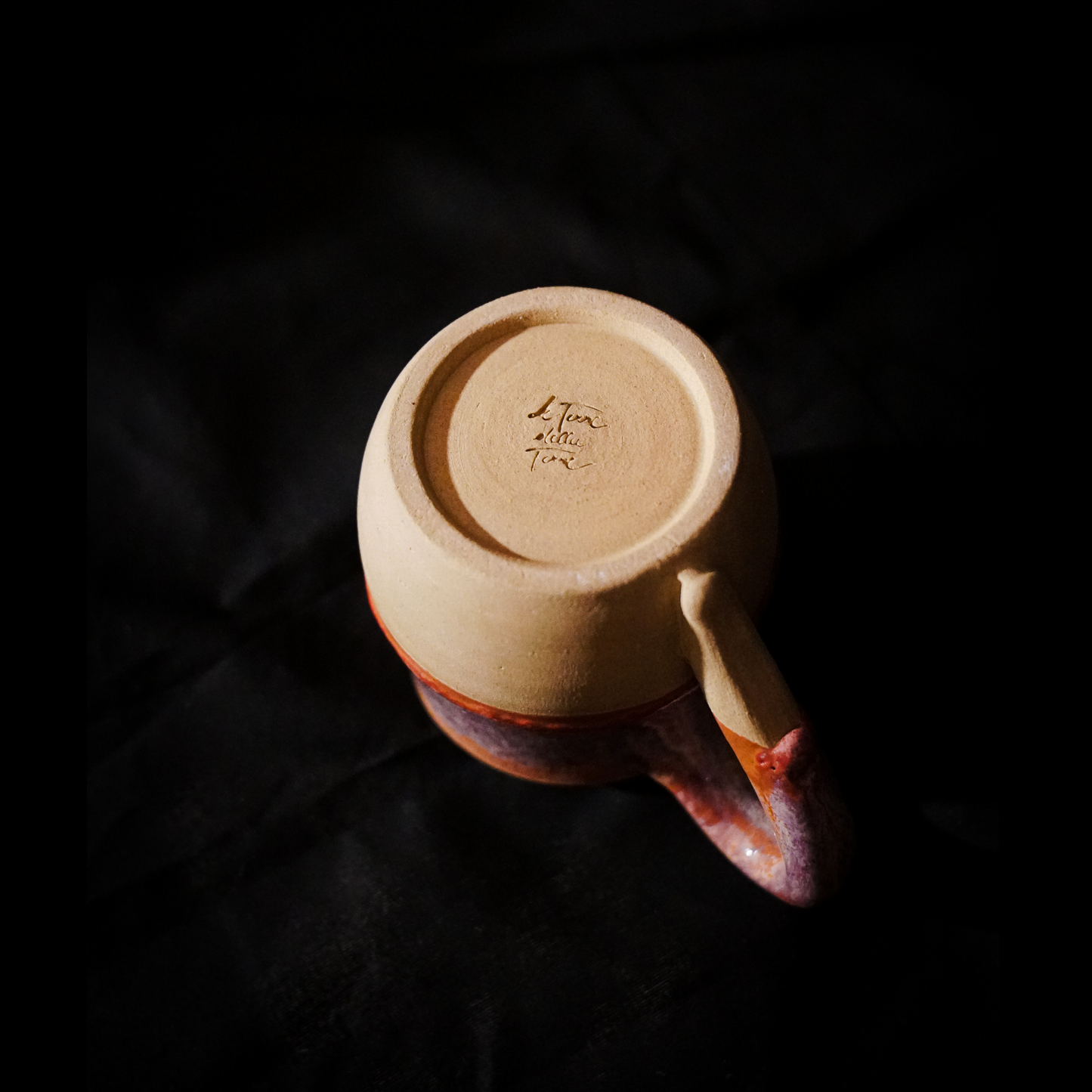 Tazza in gres linea "ARCOBALENO"