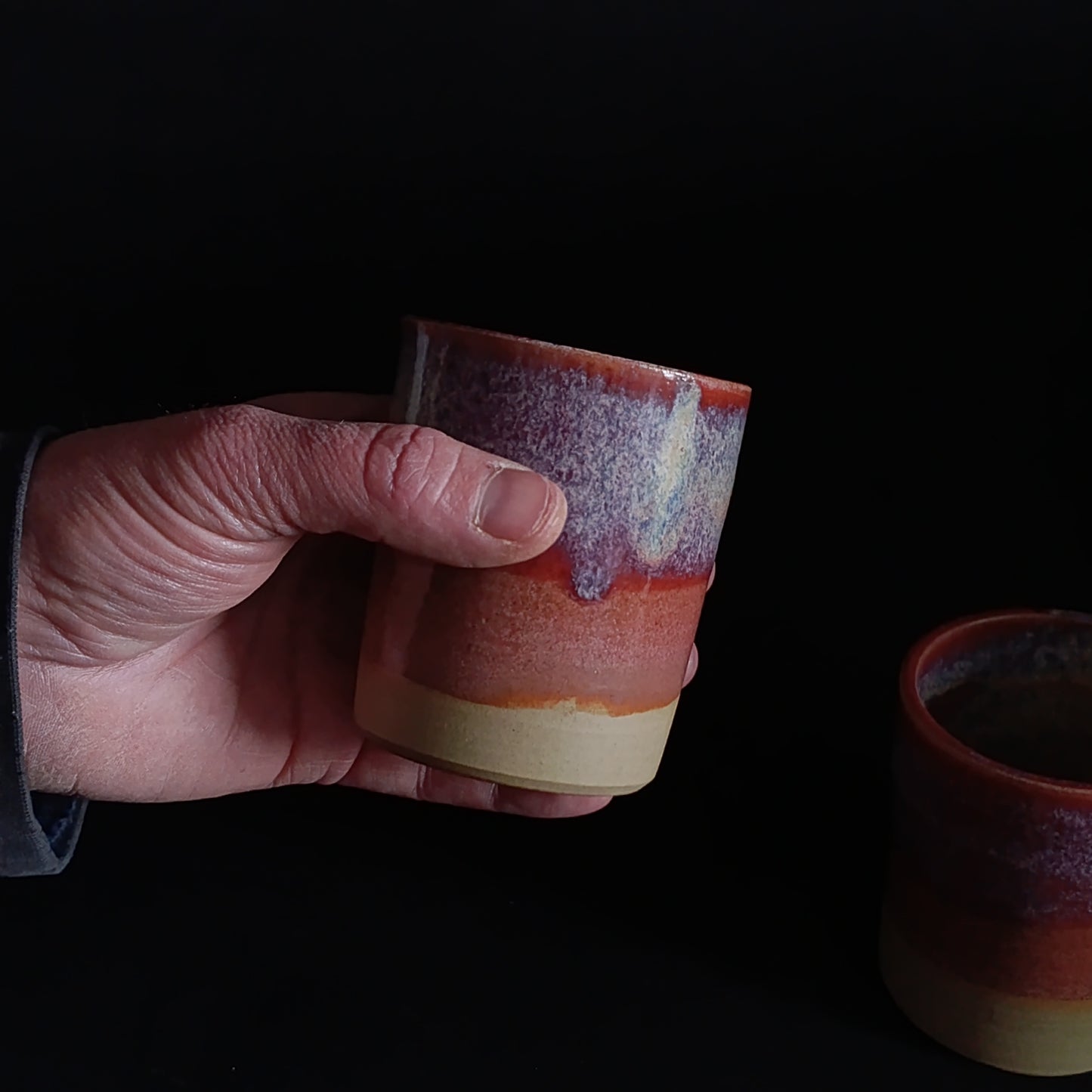 Set da 2 bicchieri linea "ARCOBALENO"