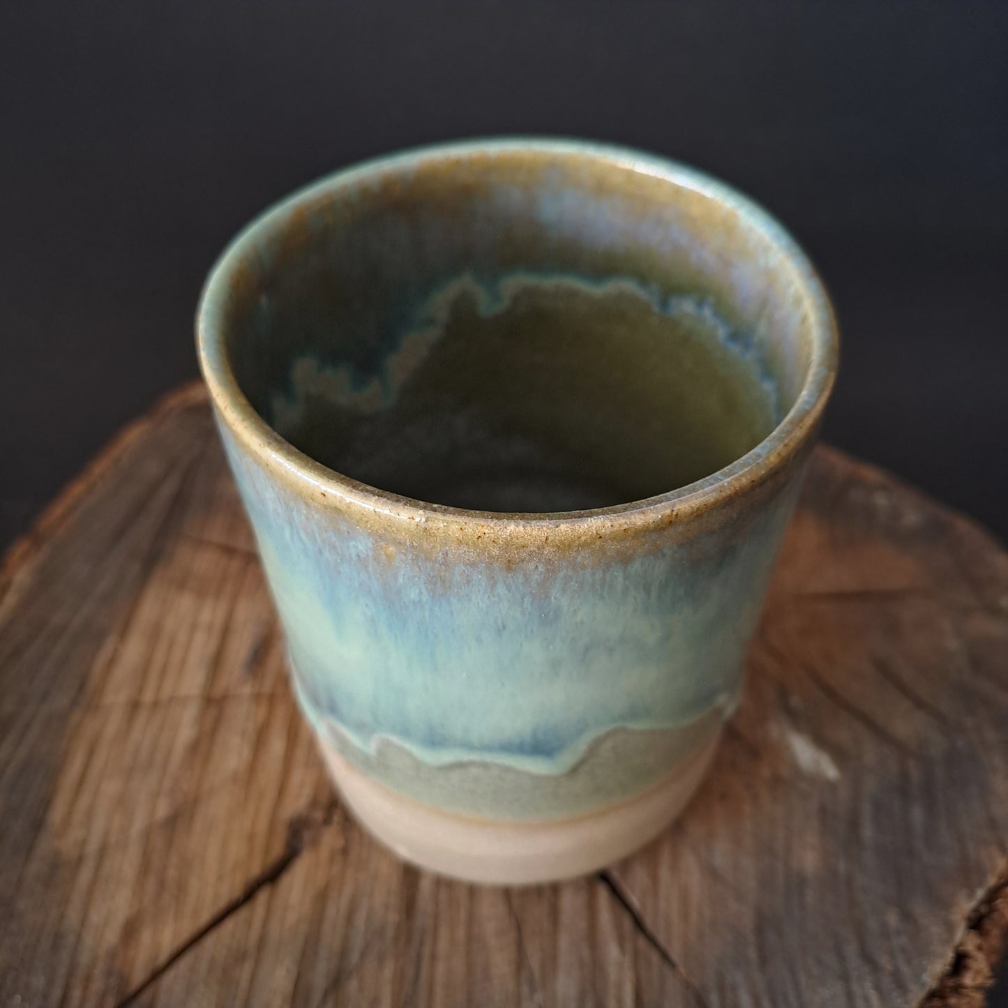 Bicchiere in gres linea "SALVIA"