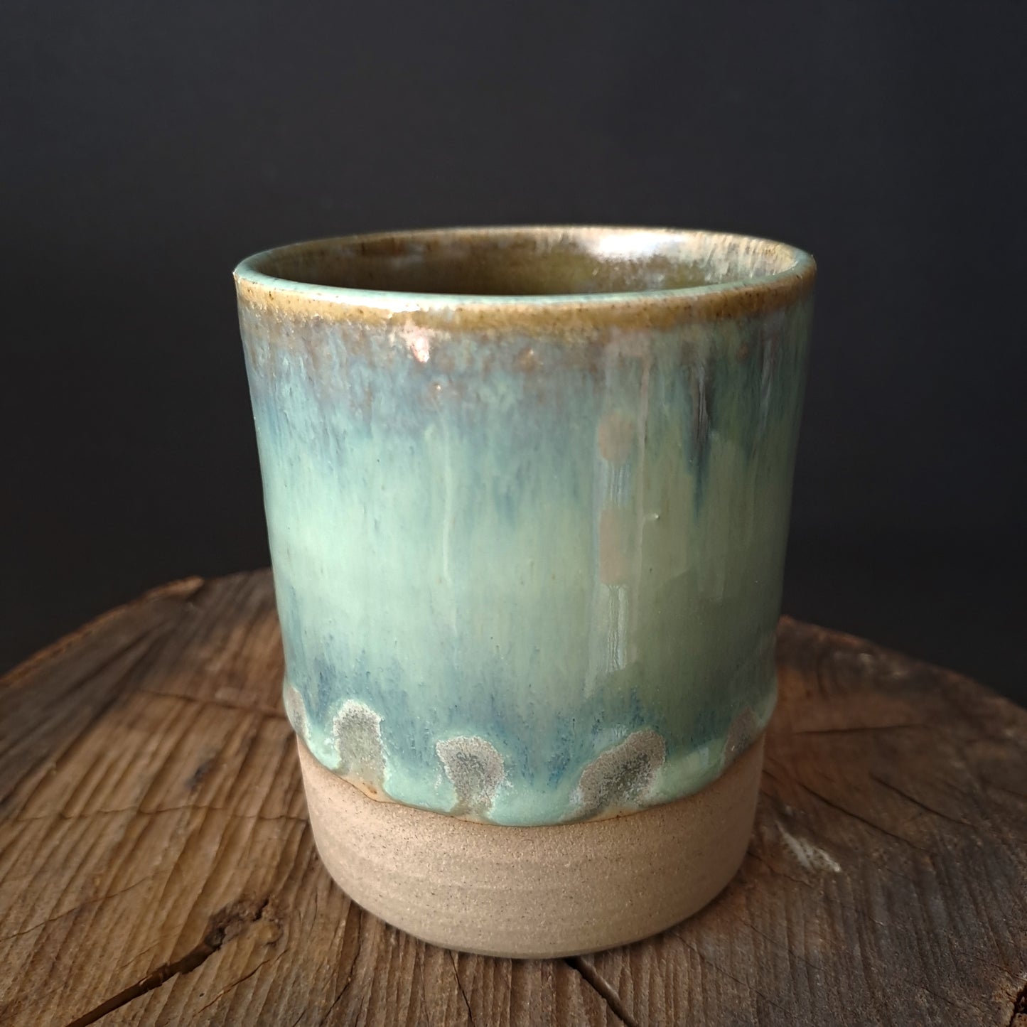 Bicchiere in gres linea "SALVIA"