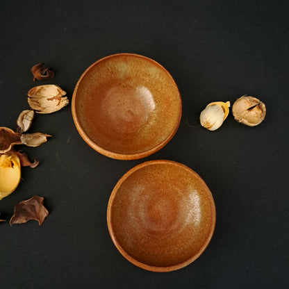 Set di ciotole in gres linea "TERRA"