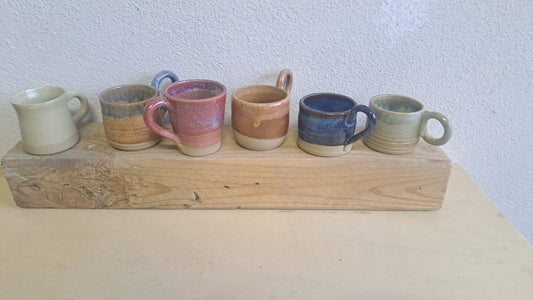 Set da 6 tazze da caffè multicolore riservato