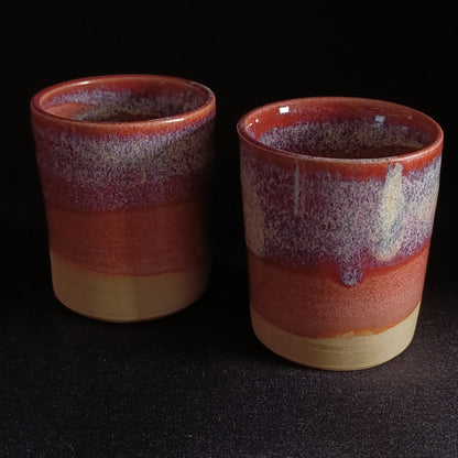 Set da 2 bicchieri linea "ARCOBALENO"