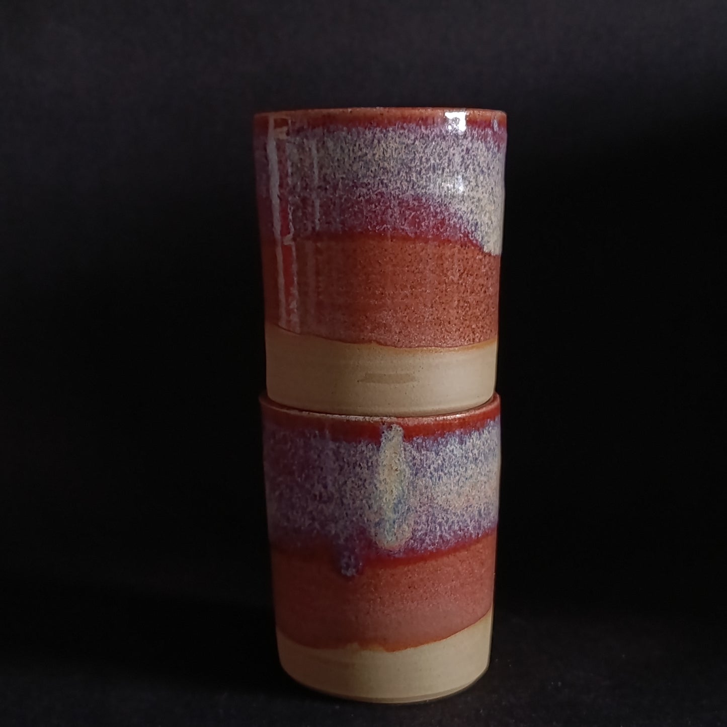 Set da 2 bicchieri linea "ARCOBALENO"