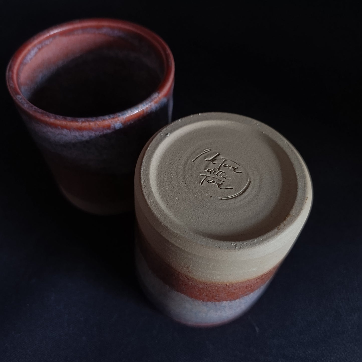 Set da 2 bicchieri linea "ARCOBALENO"