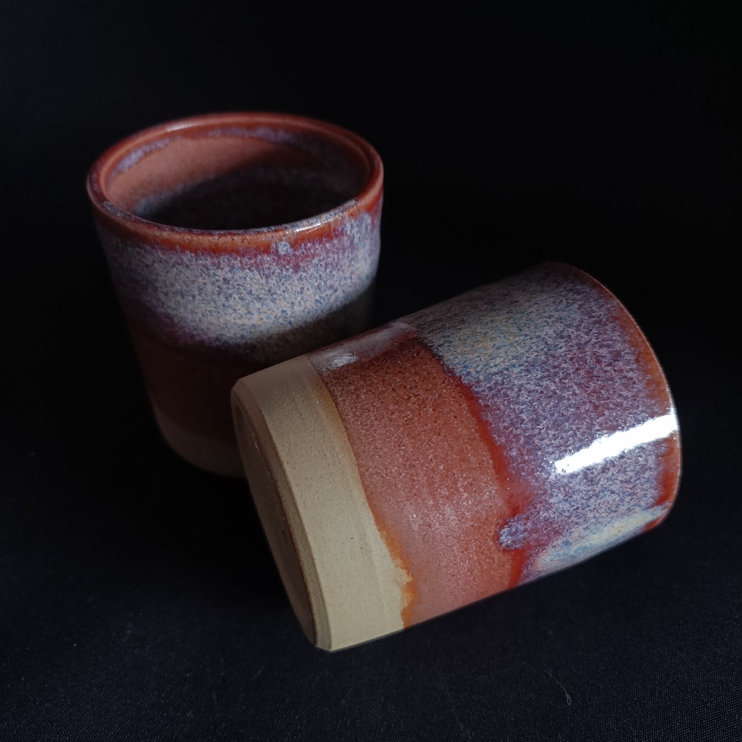 Set da 2 bicchieri linea "ARCOBALENO"