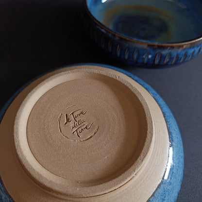 Set da 2 ciotole linea " BLU"