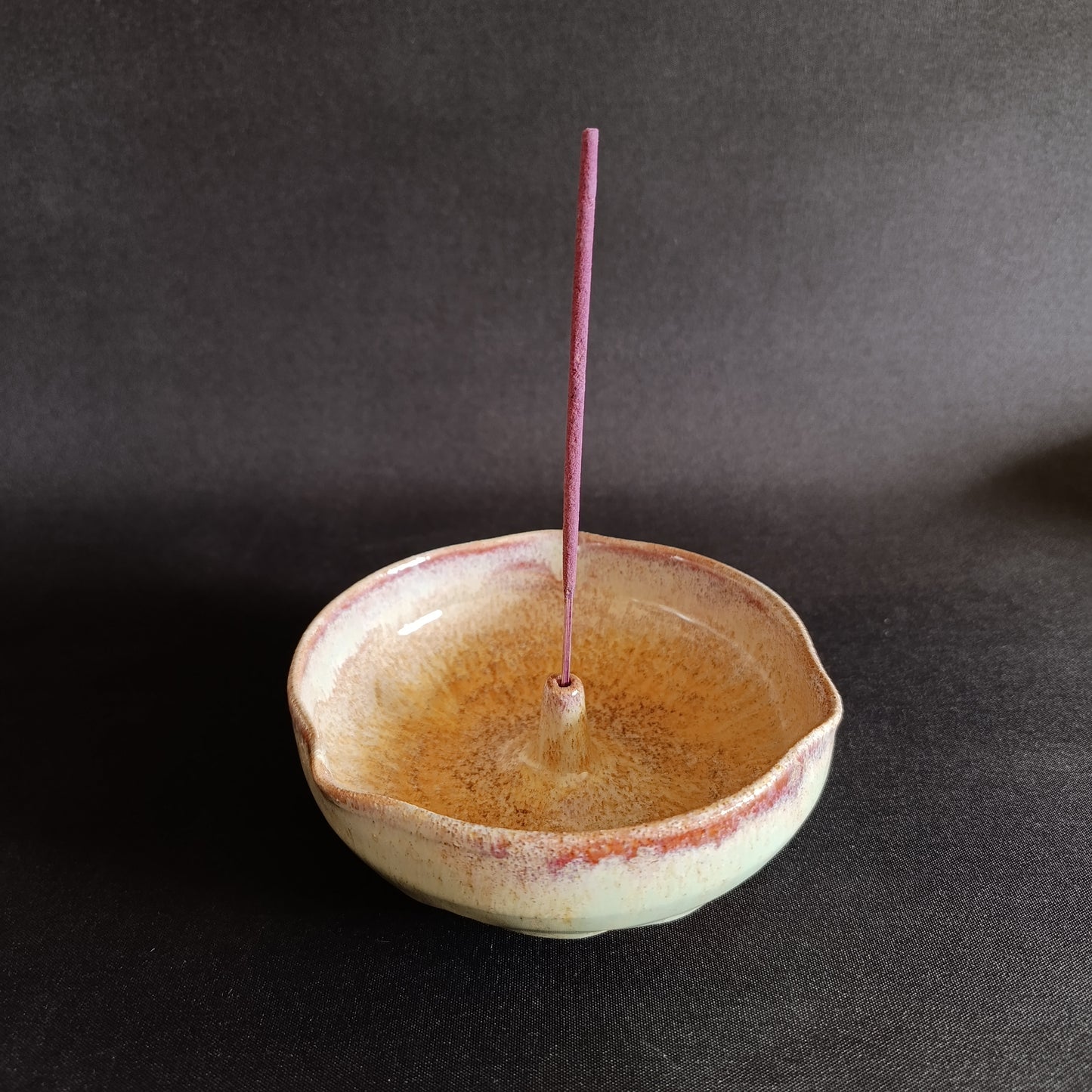 Portaincenso rosso e verde linea "ARCOBALENO"