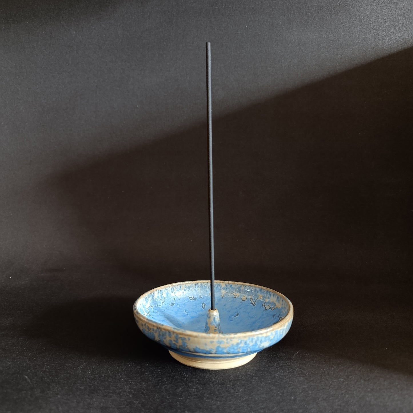 Portaincenso blu chiaro cristallizzato  linea "BLU"