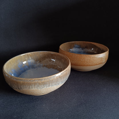 Set aus 2 Schüsseln der Serie „TERRAMARE“.