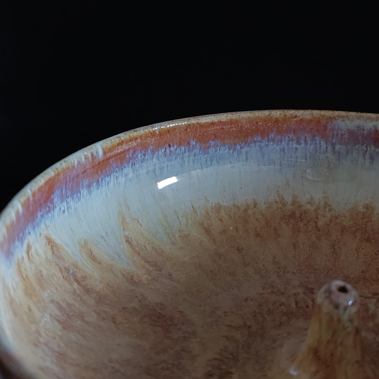 Portaincenso rosso e verde linea "ARCOBALENO"