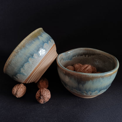 Set da 2 ciotole verde  linea " SALVIA"