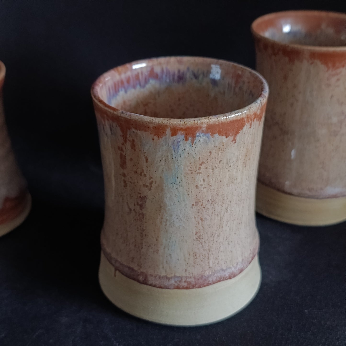 Set mit 3 Gläsern aus der „RAINBOW“-Linie