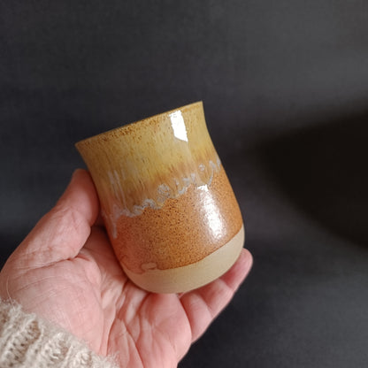 Bicchiere in gres linea "TERRA"