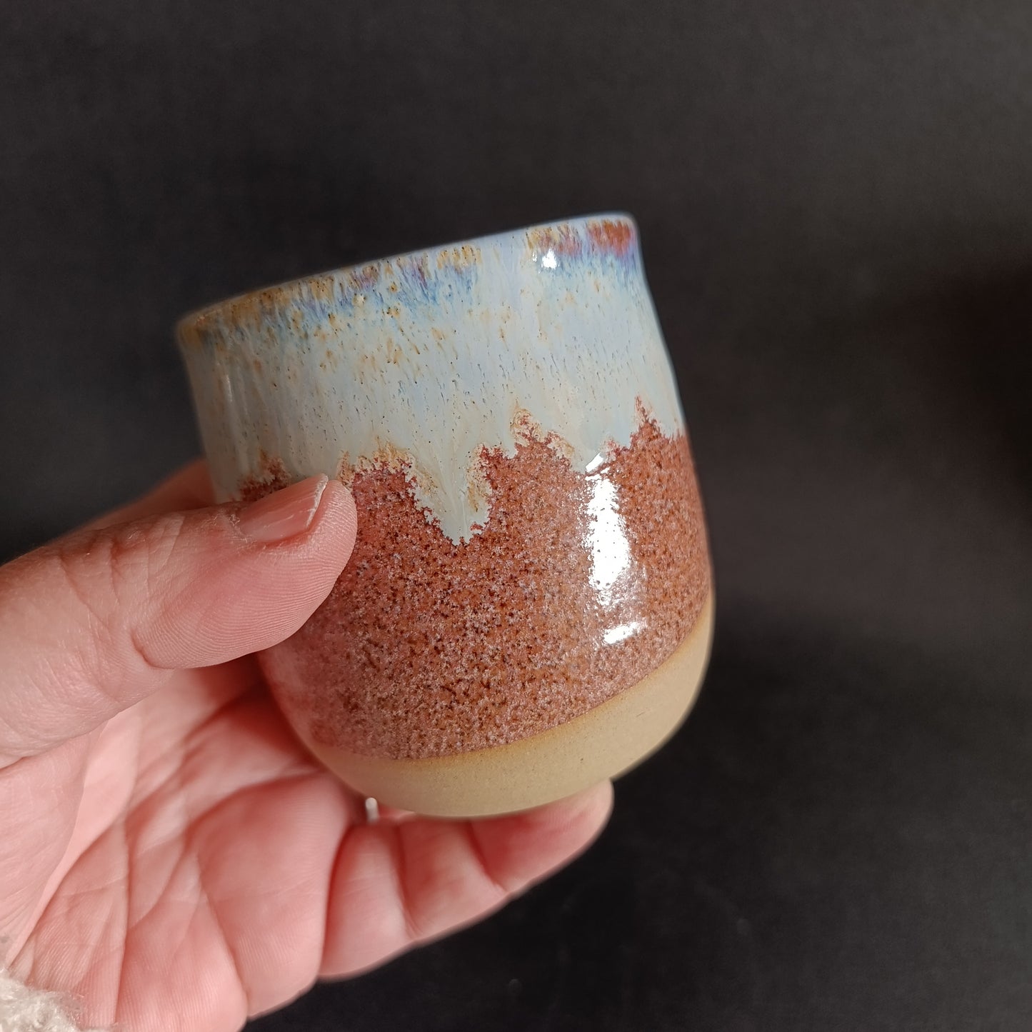 Bicchiere in gres linea "TERRAMARE"