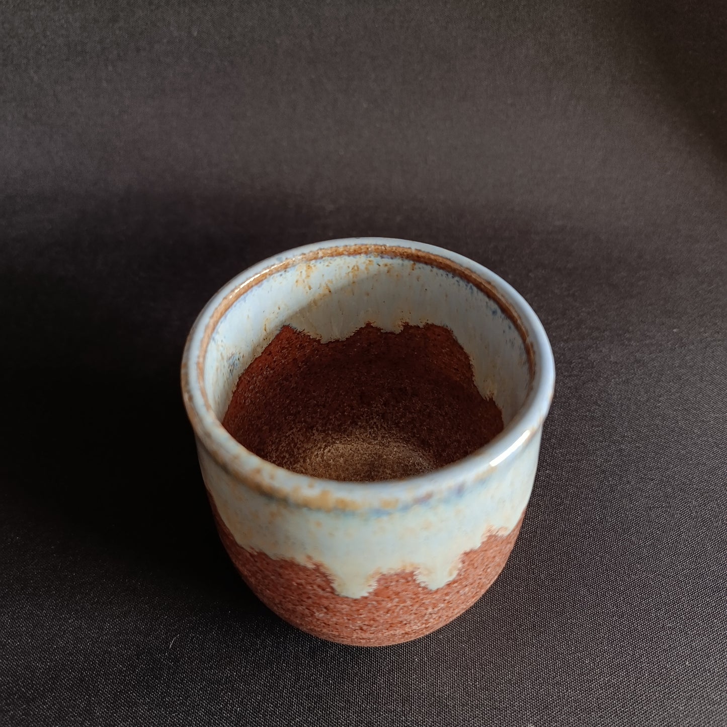 Bicchiere in gres linea "TERRAMARE"