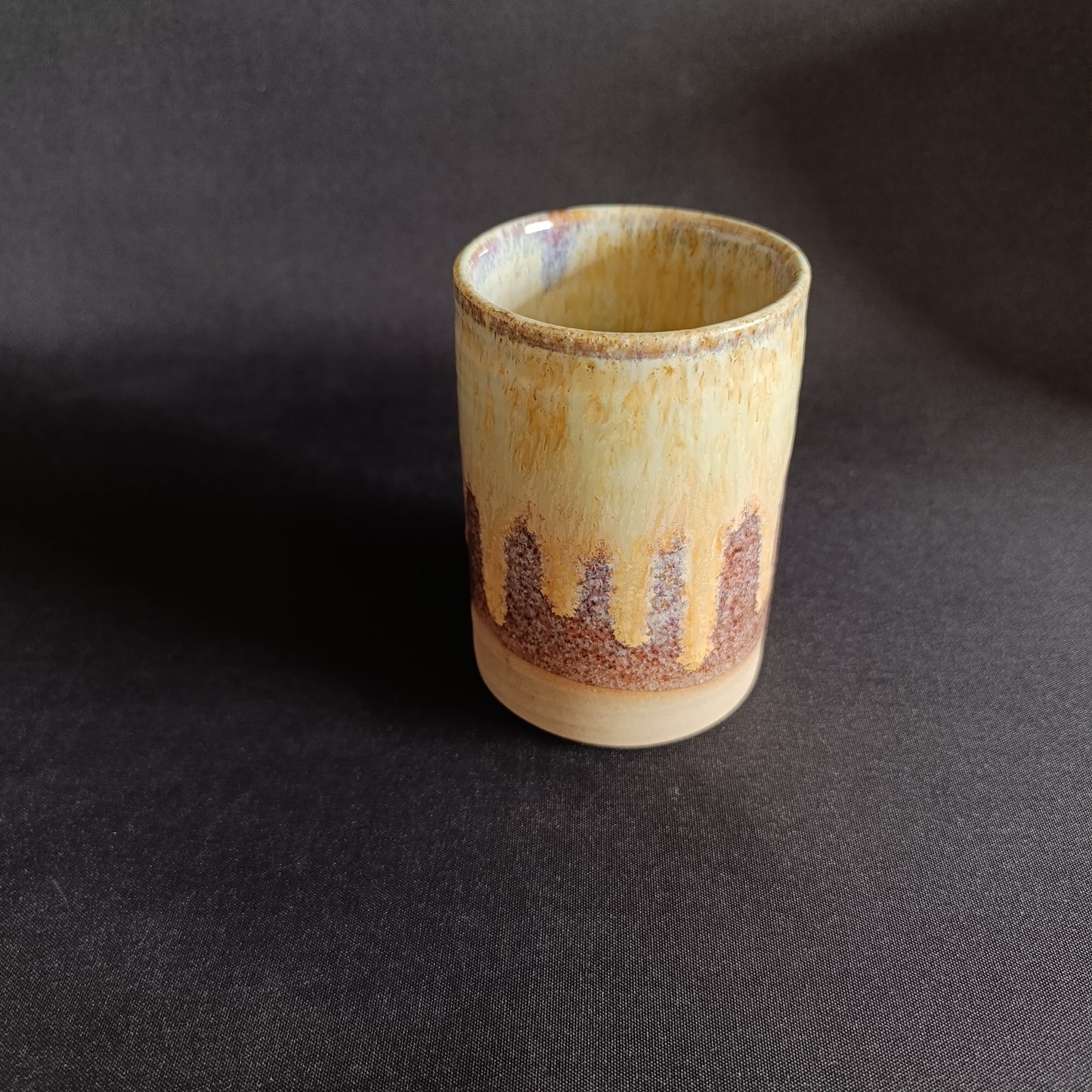 Bicchiere in gres linea "ARCOBALENO"