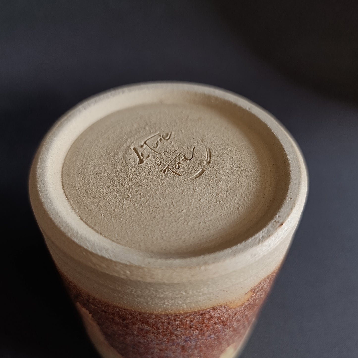 Bicchiere in gres linea "TERRA"