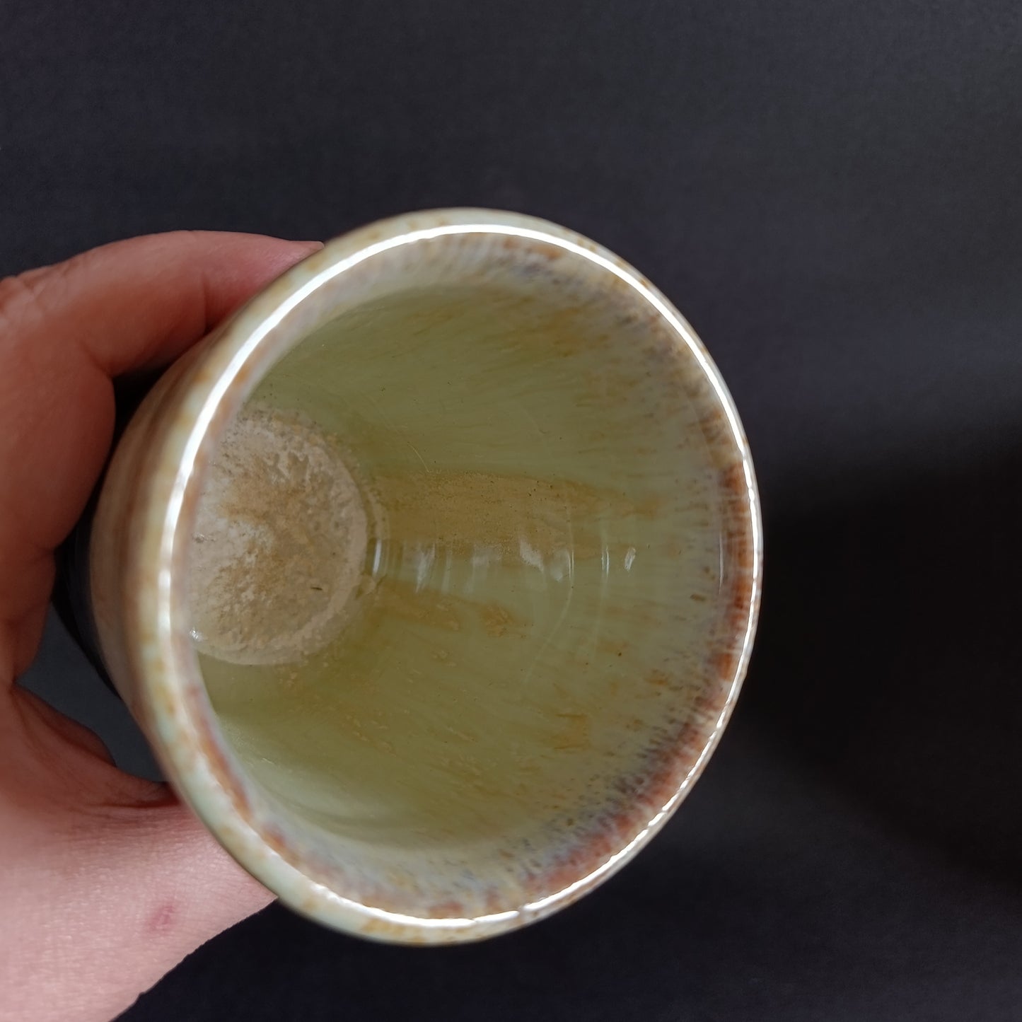 Bicchiere in gres linea "ARCOBALENO"