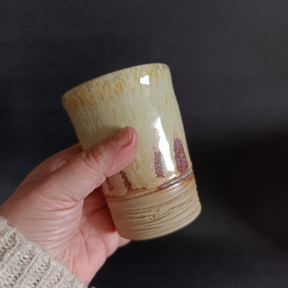 Bicchiere in gres linea "ARCOBALENO"