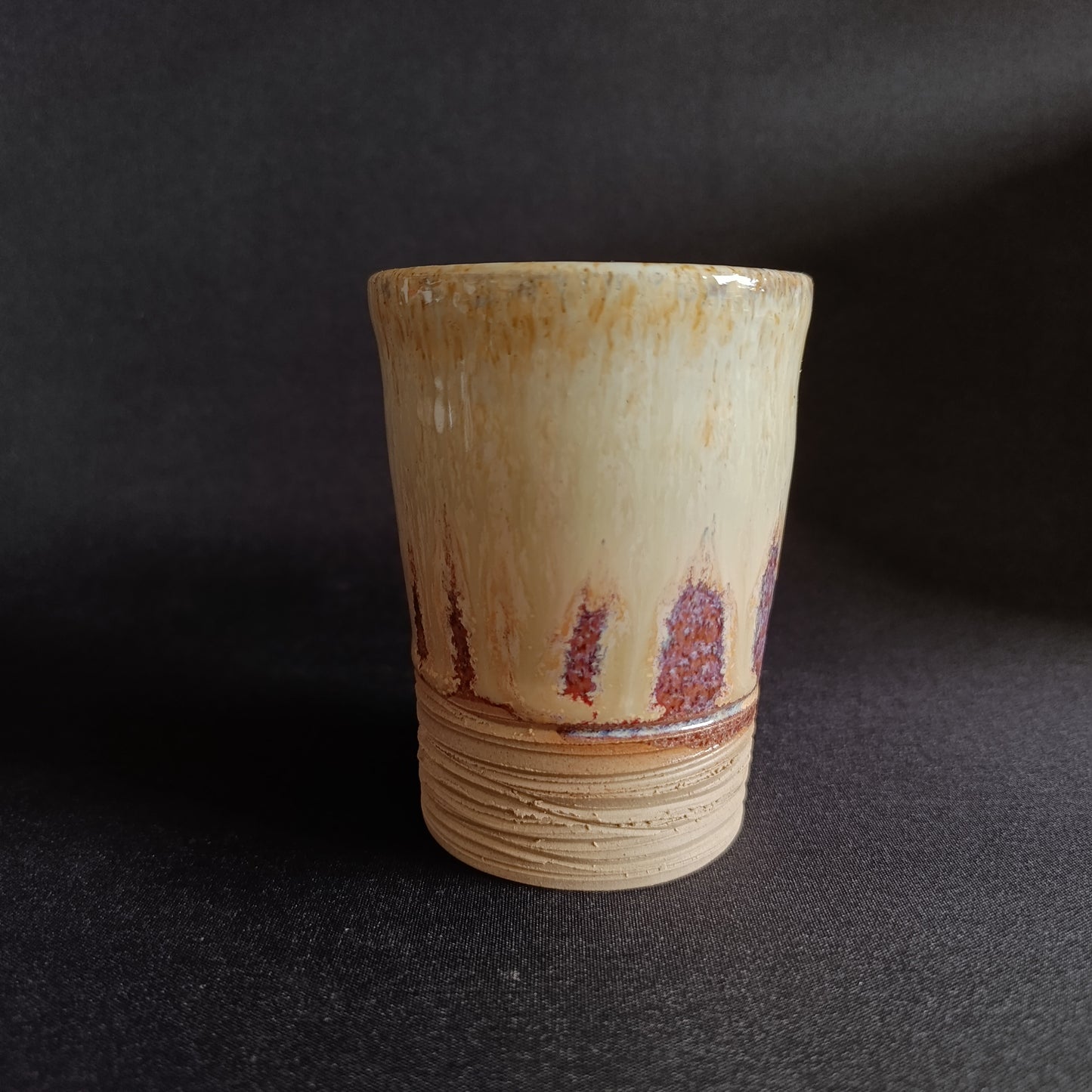 Bicchiere in gres linea "ARCOBALENO"