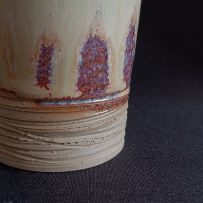 Bicchiere in gres linea "ARCOBALENO"