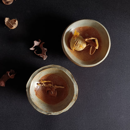 Set da 2 ciotoline linea "TERRA"