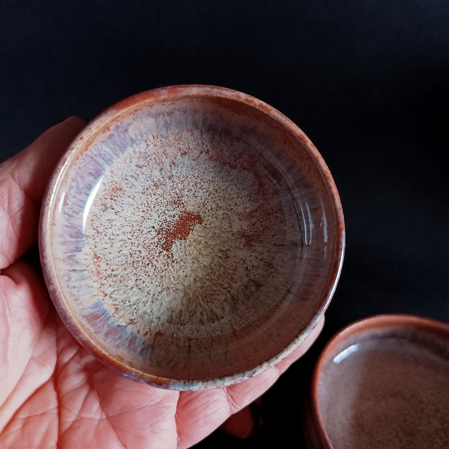 Set mit 2 "Regenbogen"-Schüsseln