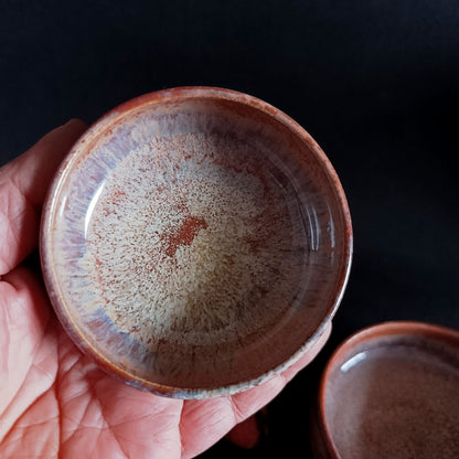 Set mit 2 "Regenbogen"-Schüsseln