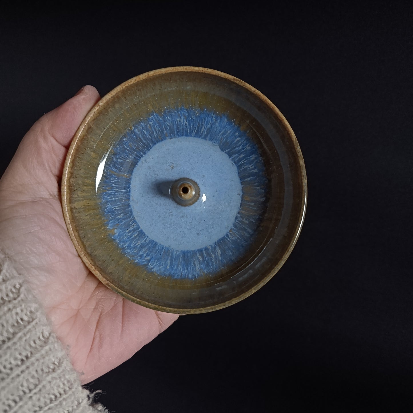 Portaincenso turchese linea "TERRAMARE"