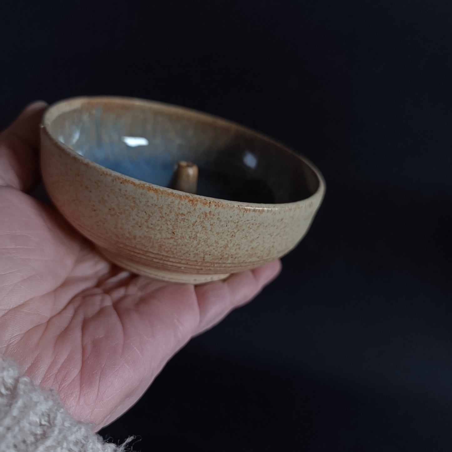 Portaincenso turchese linea "TERRAMARE"