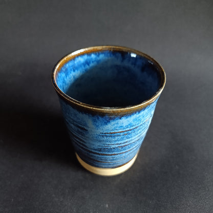 Bicchiere in gres linea "BLU"