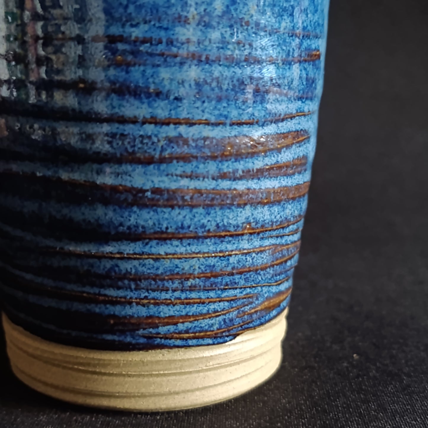 Bicchiere in gres linea "BLU"