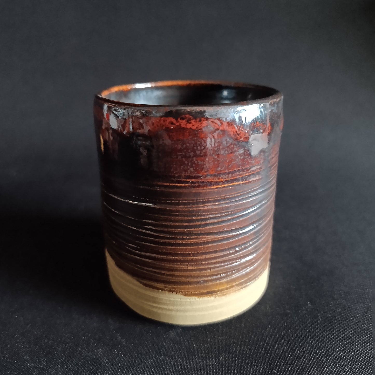 Bicchiere in gres linea "TERRA"