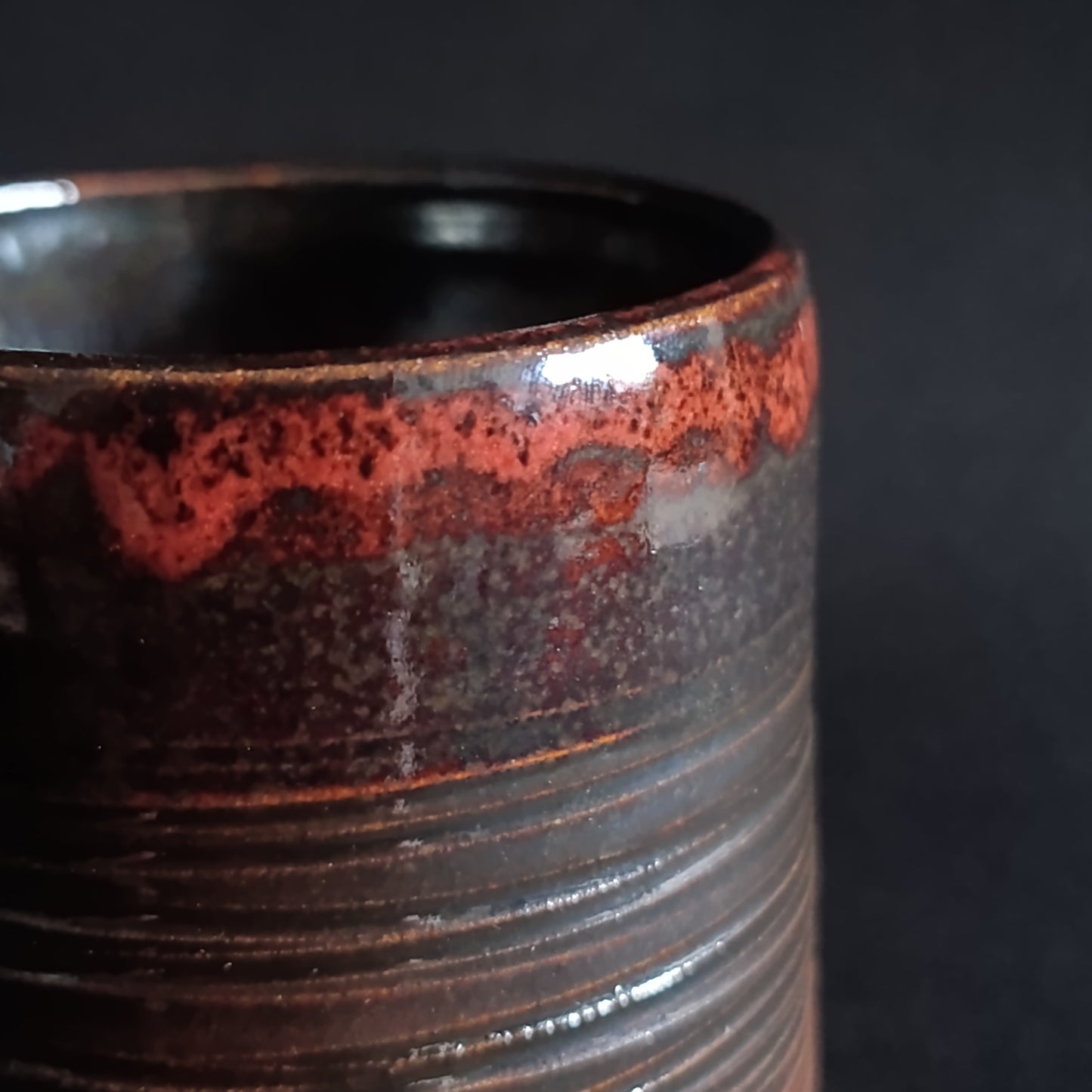 Bicchiere in gres linea "TERRA"