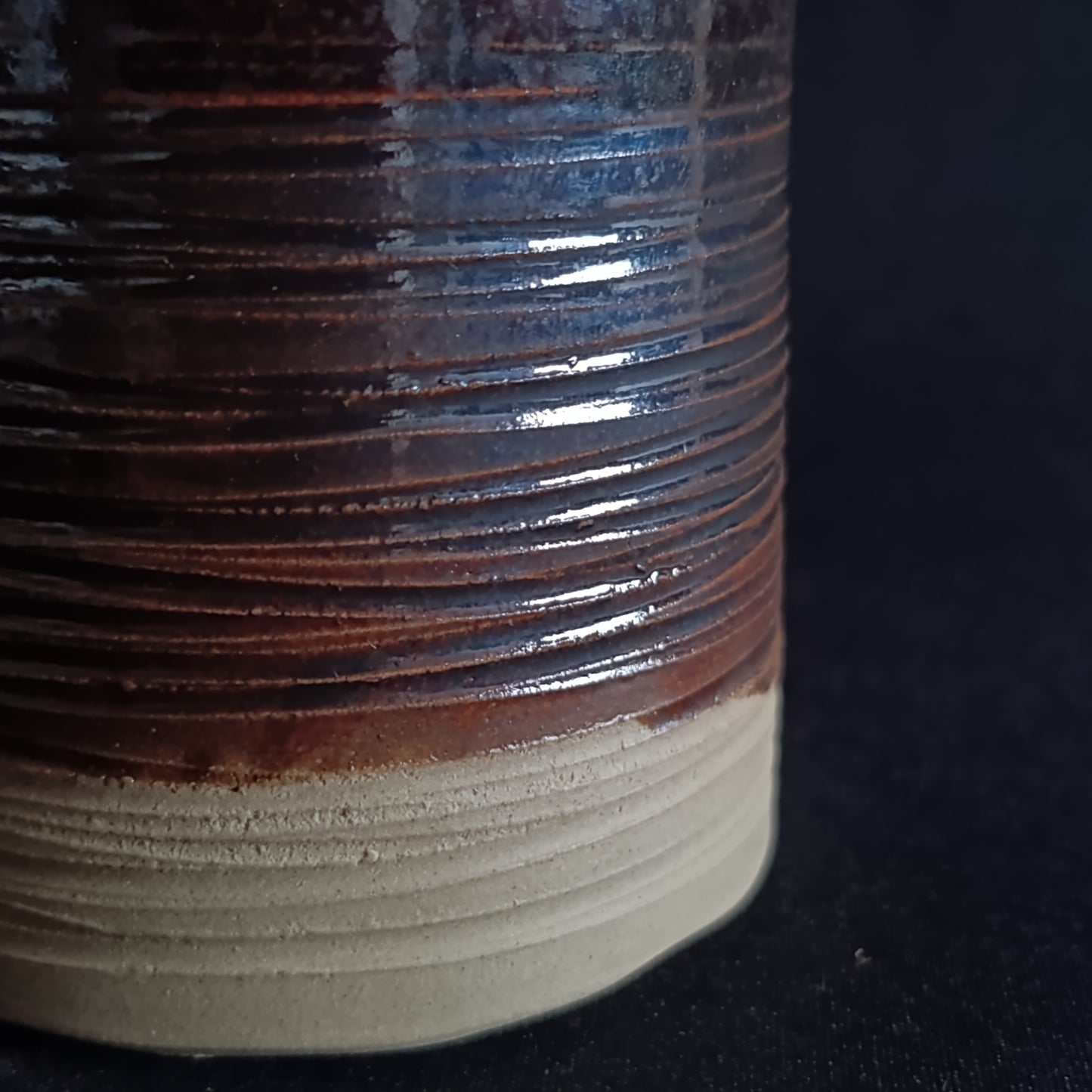 Bicchiere in gres linea "TERRA"