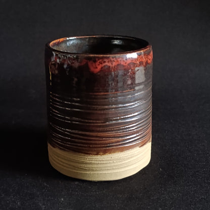 Bicchiere in gres linea "TERRA"