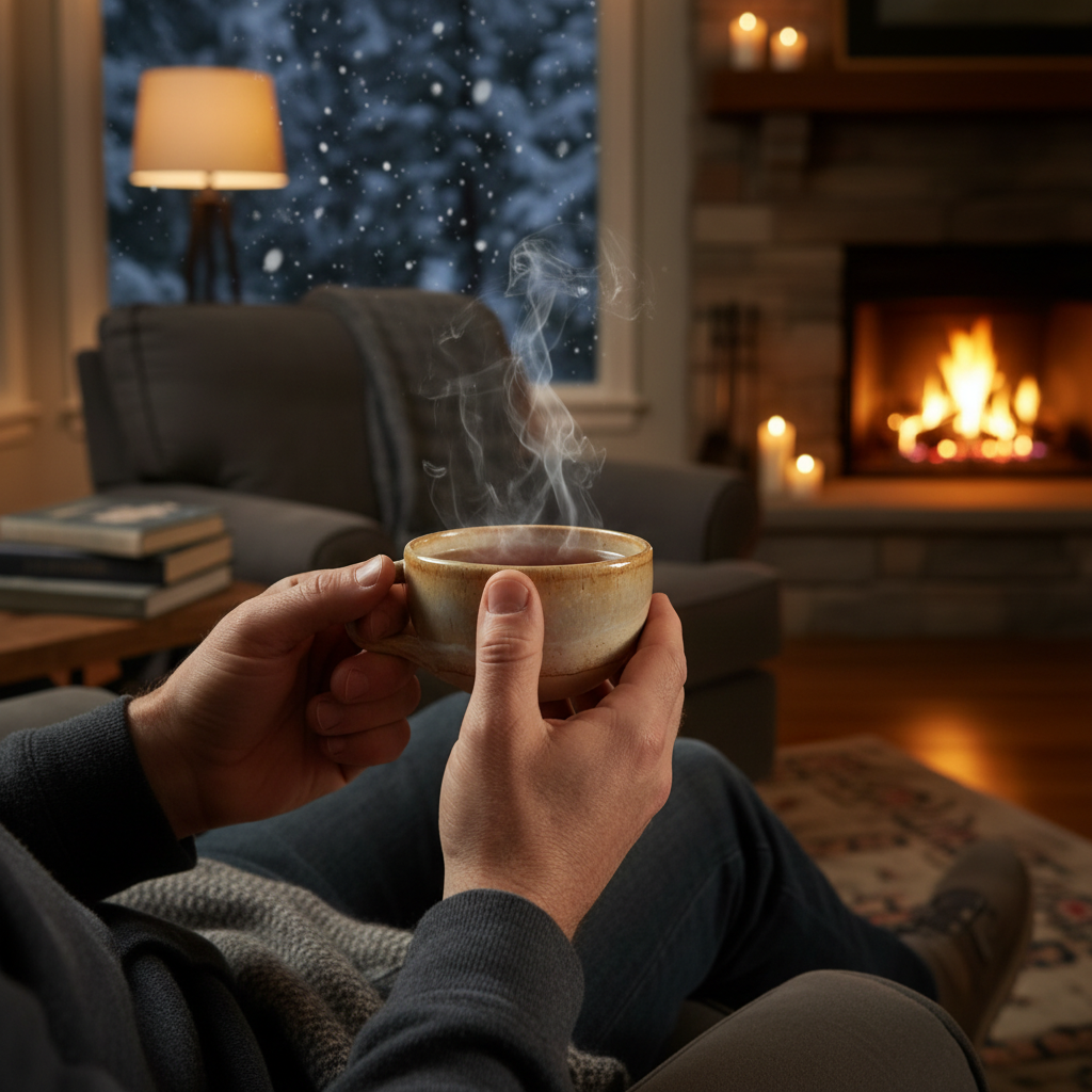 Stoneware mug from the "TERRA" line