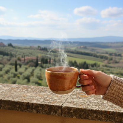 Stoneware mug from the "TERRA" line