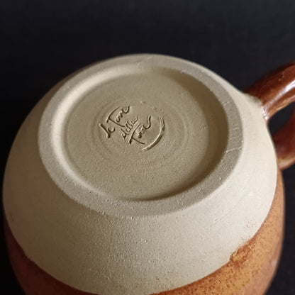 Stoneware mug from the "TERRA" line