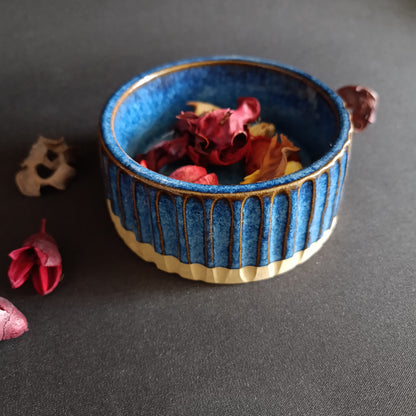 Ciotola in gres linea "BLU"