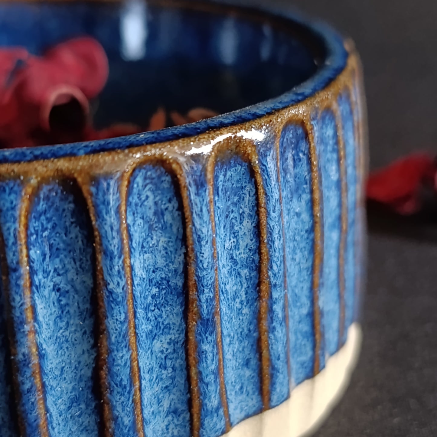 Ciotola in gres linea "BLU"