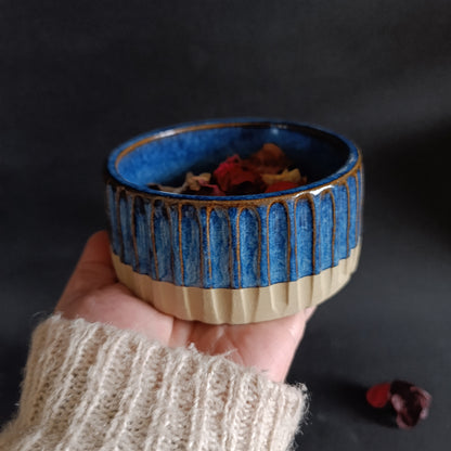 Ciotola in gres linea "BLU"